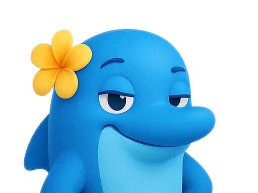Delphi, Bluekona AI mascot