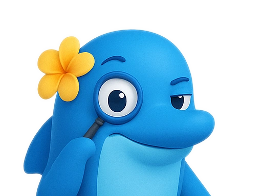 Delphi, Bluekona AI mascot