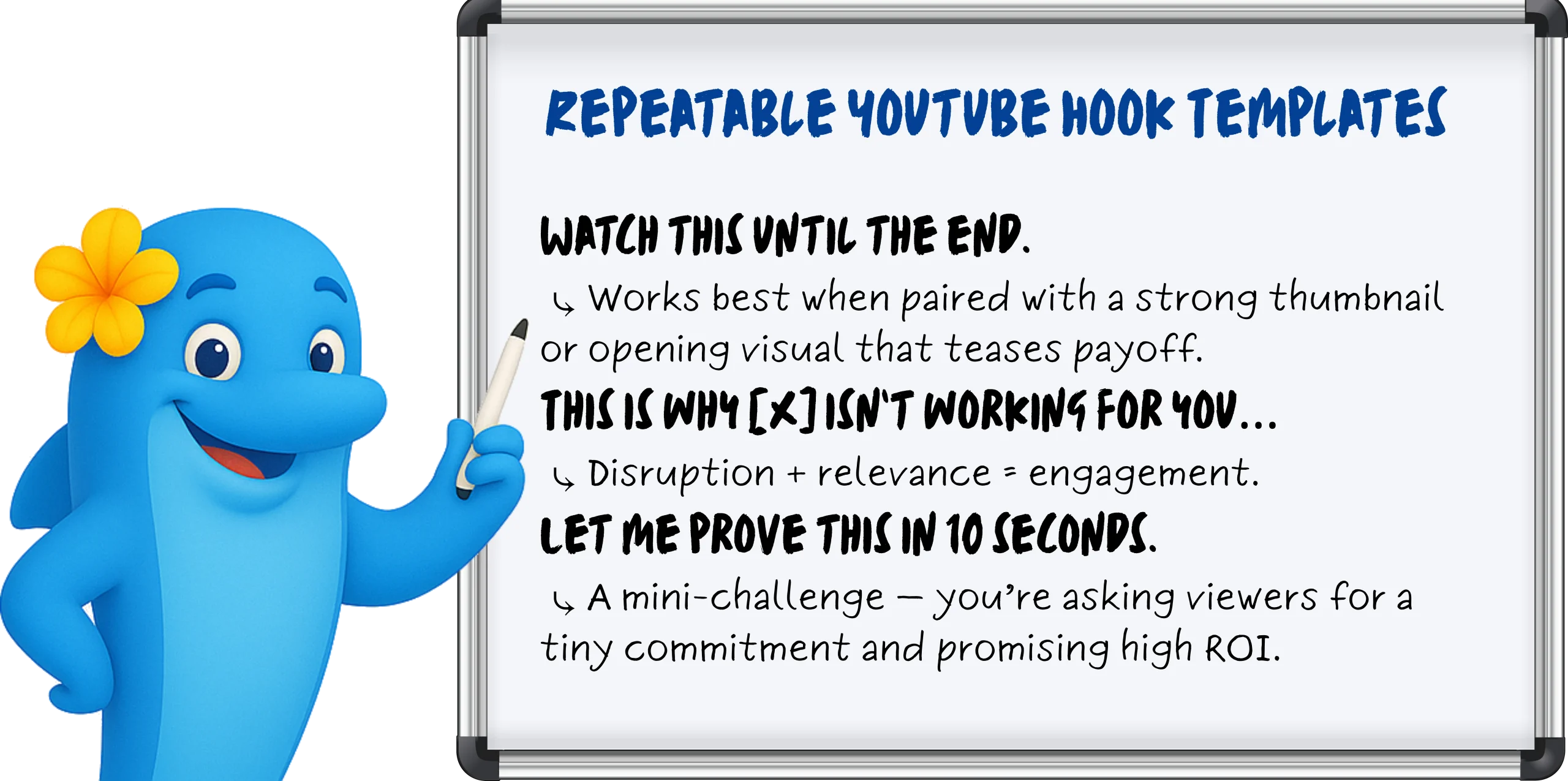 Repeatrable Youtube hook templates